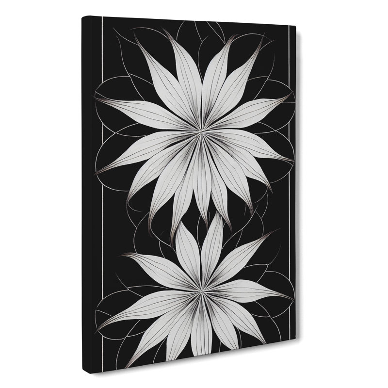 The Timeless Flowers - Wrapped Canvas Print, 50cm H x 35cm W x 3cm D