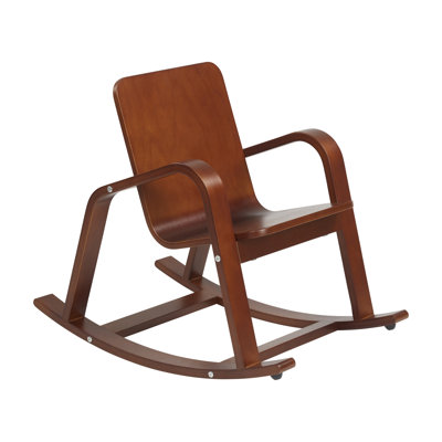 ECR4Kids Bentwood Reading Rocking Chair with Armrests, Montessori Furniture