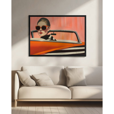 Pop Art And Retro " Cadilac " by Mowzu