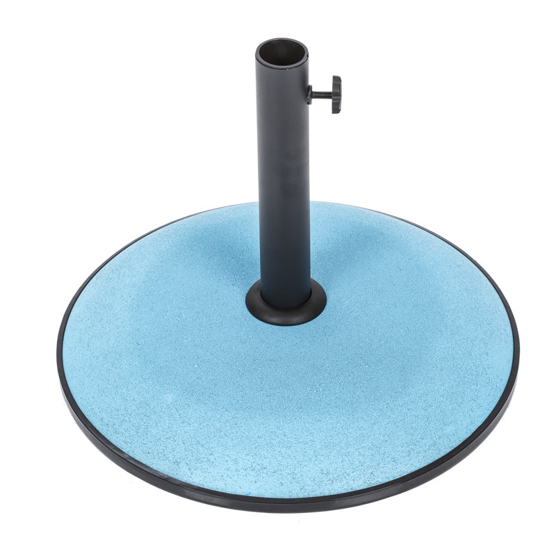 Abhigna 15 kg Concrete Umbrella Base, Aqua