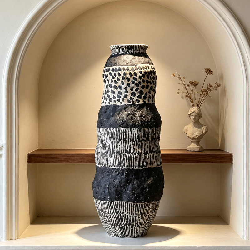 Jar, 13.39"H×5.51"L×5.51"W