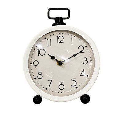Horloge de table numérique en métal