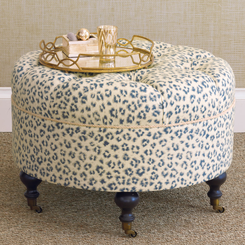 Emory Round Ottoman