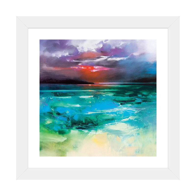 «Harris Resson» par Scott Naismith - reproduction d'art, Blanc, H 24 po x l 24 po x p 1 po, Papier encadré blanc