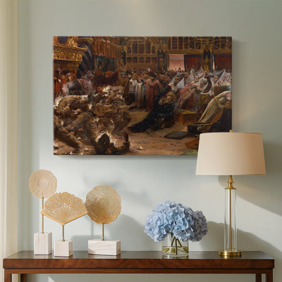 Georges "Le Bal des Ardents (The Ball of the Burning Men)" - Museum Quality Gallery Wrapped Canvas Wall Art