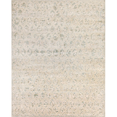 Hand Knotted Animal Print Area Rug
