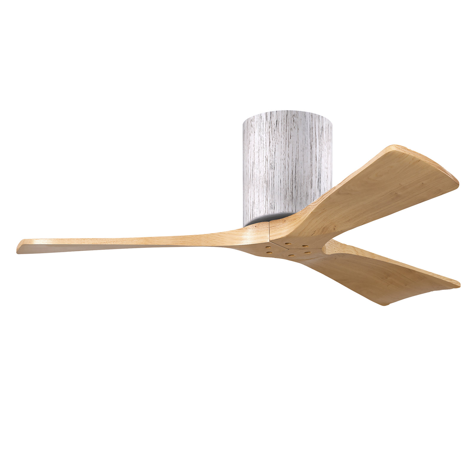 Olivier 3 Blade Ceiling Fan, Barn Wood Tone, Light Maple Tone, 42"