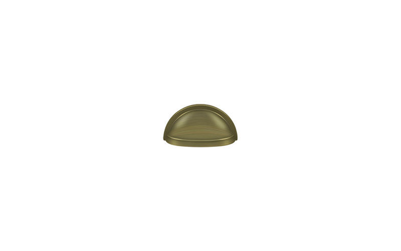 1 Center to Center Bar Pull, Antique Brass