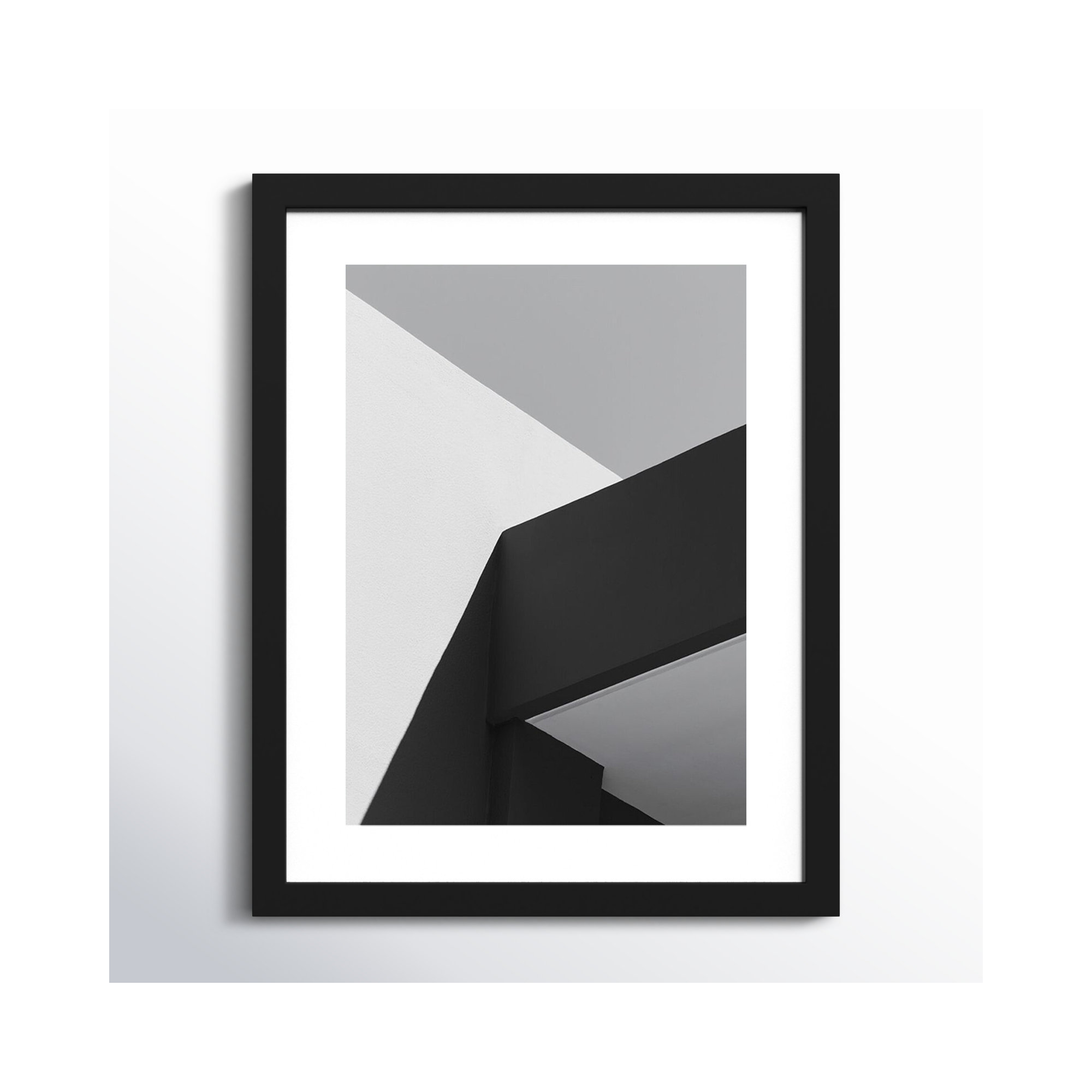 Architecture 1 by Design Fabrikken, 19.12" H x 15.12" W x 0.88" D, Black Framed Paper