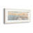 The Beach Is Calling - Matted and Framed Under Acrylic Glass, Coastal Wall Art for Living Room