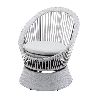 28,86 po La large chaise longue en fer et en fer, offre une atmosphère chaleureuse gris argenté avec base, rehausse l'ambiance extérieure