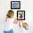 Wiedeman Kids Art Frame 10 x 12.5” with 8.5 x 11” Mat - Composite Wood with Glass (Set of 2)-853596197