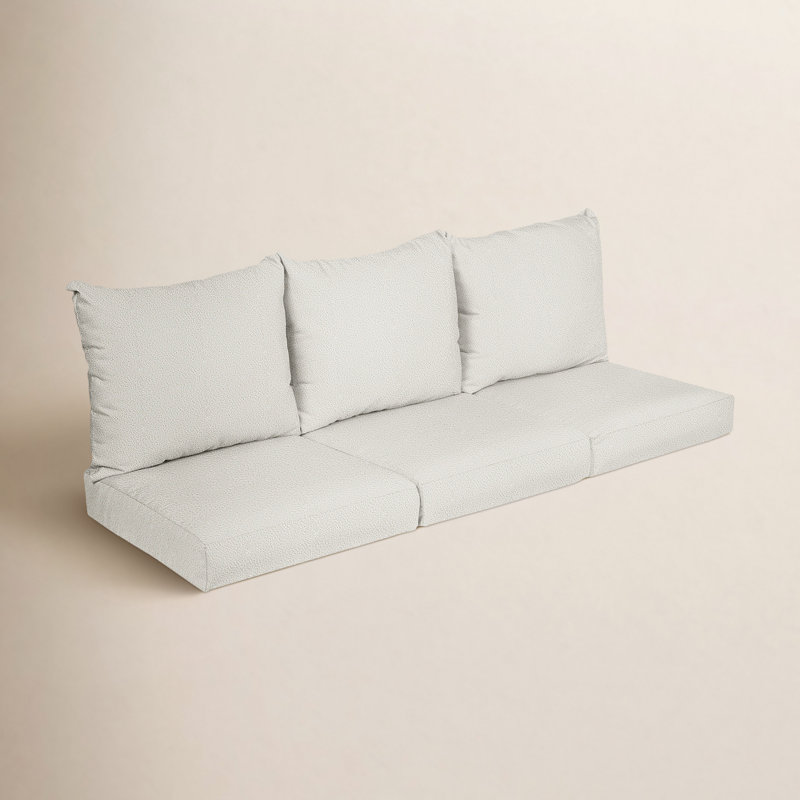 Ramblewood Indoor/Outdoor Seat/Back Cushion, Ivory