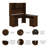 Ozro L-Shaped Executive Desk-1643402919