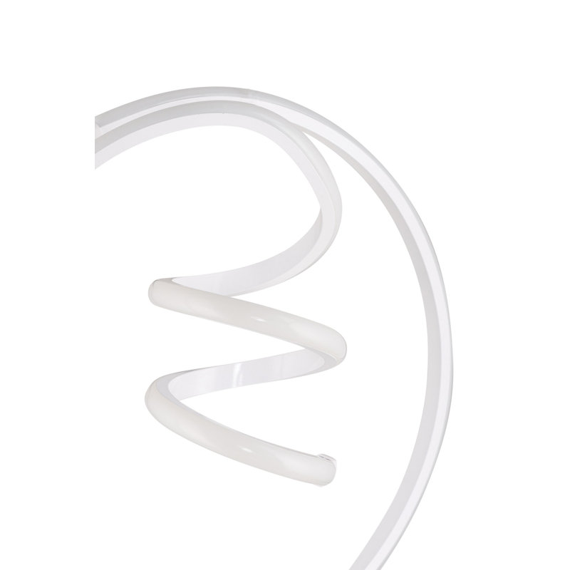Elegant Adjustable Chandelier, White Aluminum Body, 15.7 x 5.9 x 15.7 inches | Height Adjustable 0-31.5 inches | 4000K LED Socket, 40-60 Watts | Modern Design for Dining Room, Living Room & Entryways
