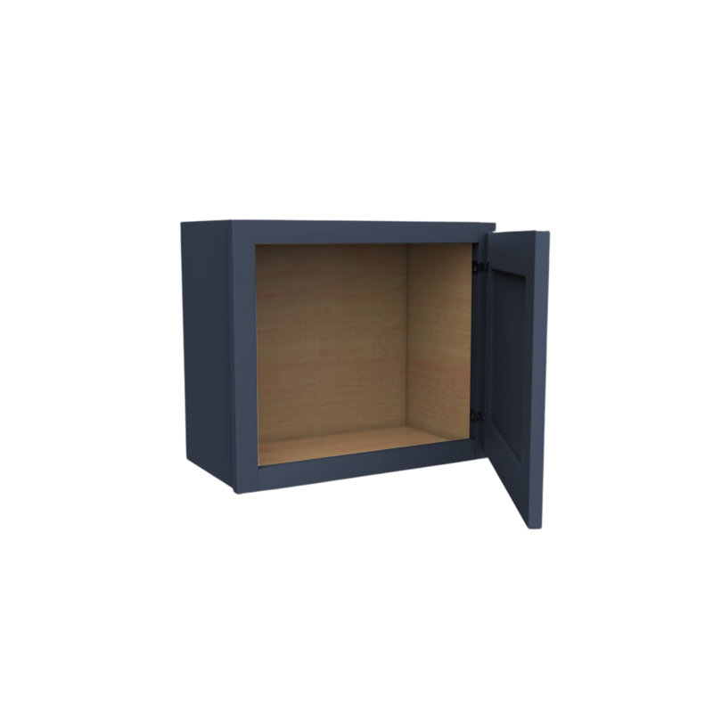 Armoire murale à porte simple W1515, H 15 po x l 15 po x P 12 po, Bleu
