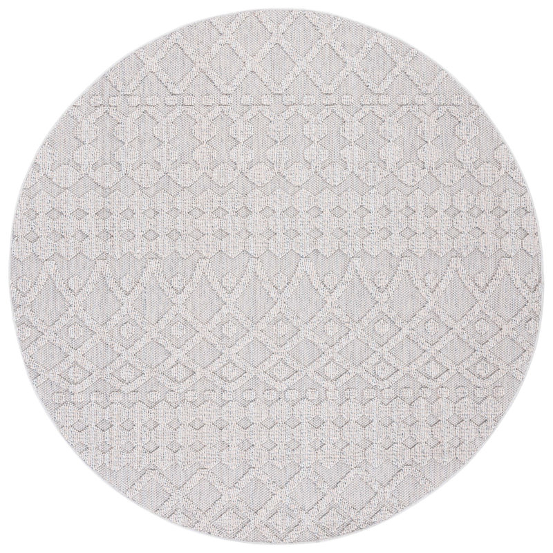 Tapis intérieur / extérieur Global Performance Southwestern, Rond 6 pi 7 po
