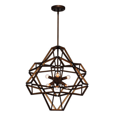 Unity 6 - Light Dimmable Geometric Chandelier