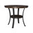 Luker 5-Piece Round Polyester Blend Upholstered Counter Height Dining Set 