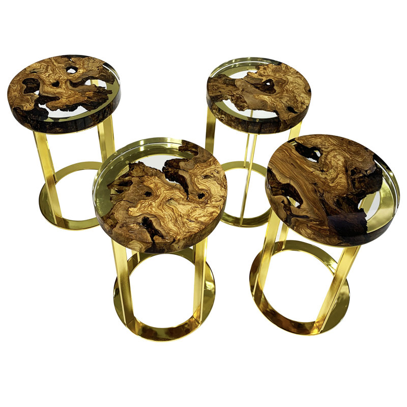 Ensemble de tables de bout Dodona