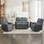 Reclining Sofa Sectional Recliner Plush Corduroy Couches Set Sofa-1076827234