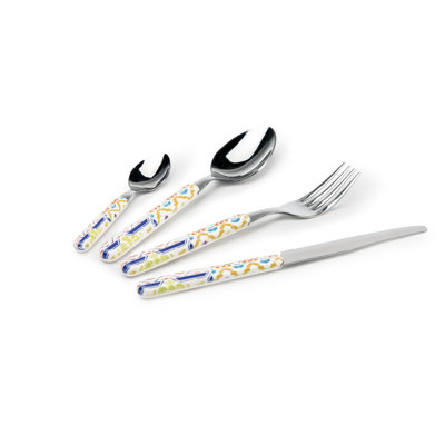 Maioliche 24 Piece Cutlery Set, Service for 6