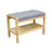 Knarr Cotton Upholstered Storage Bench-2112787568