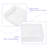 24"x16" White Ceramic Rectangular Bathroom Sink