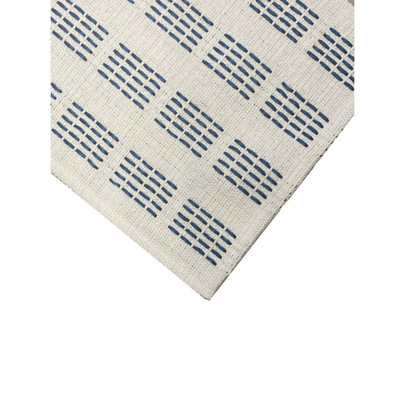 Récapitulatif 19" rectangulaire Schantz, Bleu marine / beige