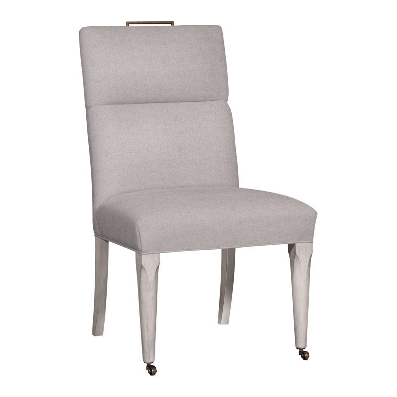Chaise d'appoint Br légum Road, Gris colombe, Lin Nadia