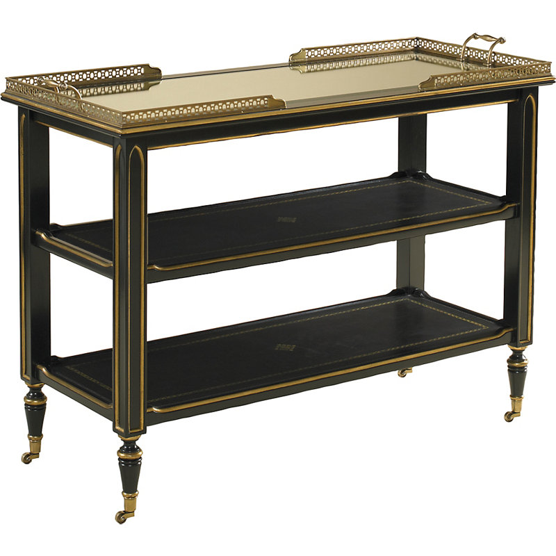 Ambassador Inlay Serving Bar Cart