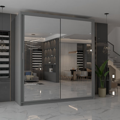 Nyhagen 2 Door Manufactured Wood Wardrobe