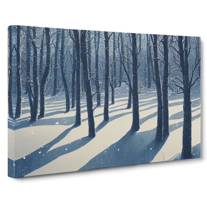Creative Winter Forest - Wrapped Canvas, 35cm H x 50cm W x 3cm D