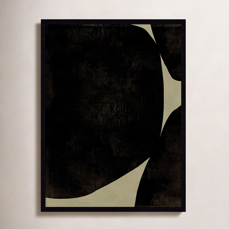 «Heirloom Orbs I», impression encadrée sur papier par Jacob Green, H 33 po x l 25 po x P 1 po, Noir