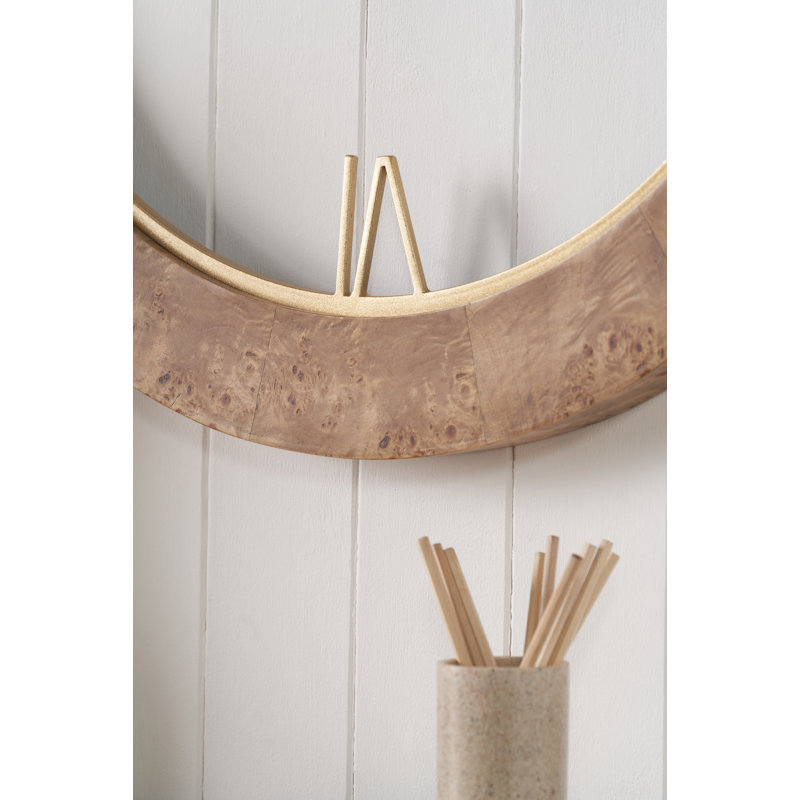 Tamberly Manufactured Wood Wall Clock