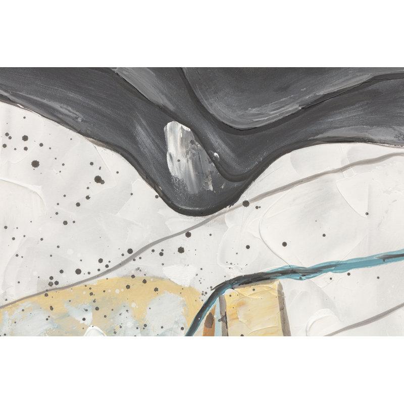 Floater Frame Painting on Canvas