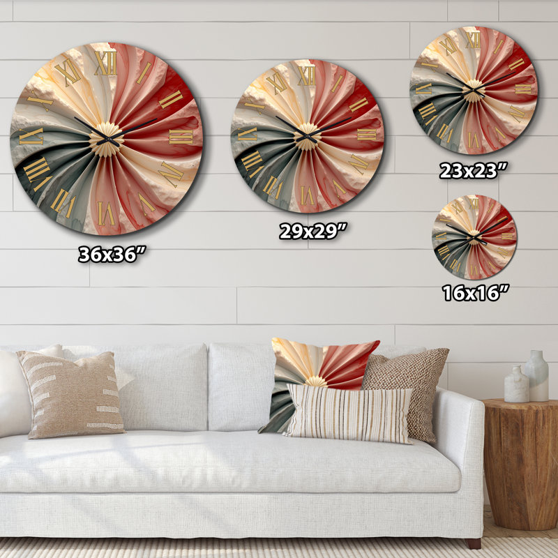 Horloge murale Mid-Century New Balance, Grand