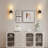 Black and Gold Wall Sconces(Set of 2)-1313122656