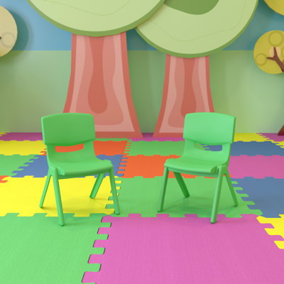Angelo Kids Plastic Stackable School Chair by Isabelle & Max