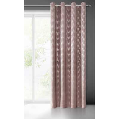 Adelaina Blackout Curtains Single Panel