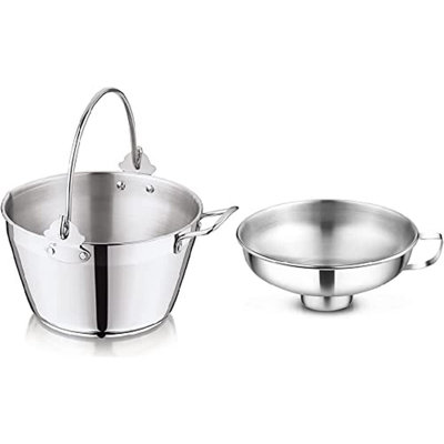 Rebrilliant Benedetti 8.98L Stainless Steel Stock Pot