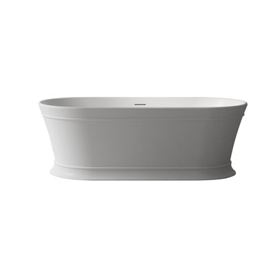 67'' x 31.5'' Freestanding Soaking Acrylic Bathtub