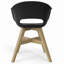 Kona - Chaise de salle à manger d'extérieur en plastique - Noir-1226838273