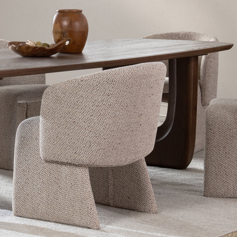 Halstead Upholstered Arm Chair, Gold