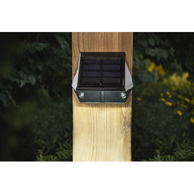 Solar Powered  Integrated LED Deck Light