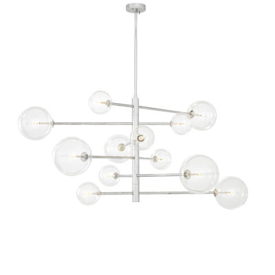 Argento 12 - Light Chandelier