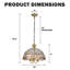 Luminaire moderne à 3 lumières à intensité variable