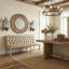 Banc en similicuir Inverness Farmhouse