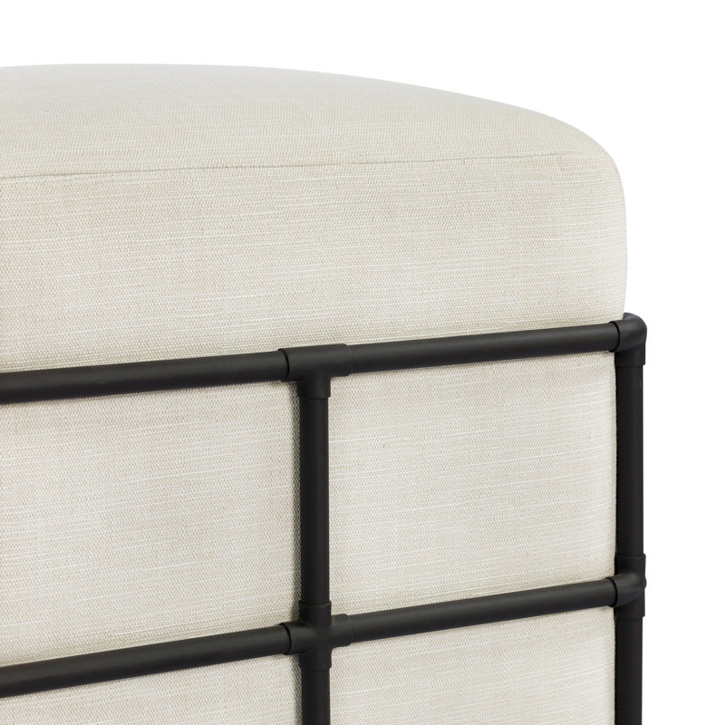 Enola Upholstered Accent Stool