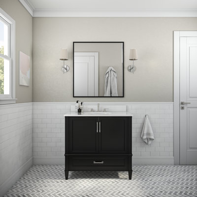Montauk 36'' Single Bathroom Vanity with Top
